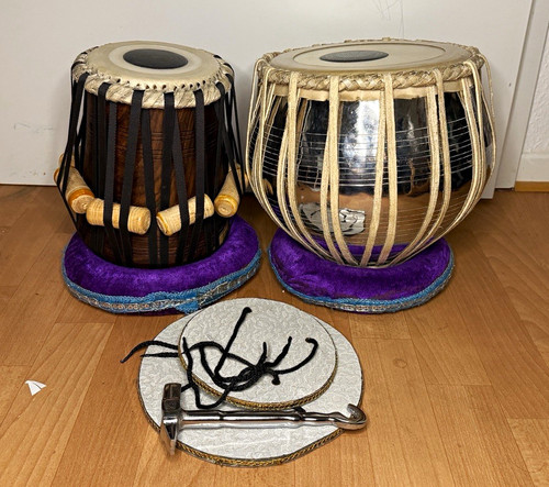 Indische tabla set mit - tabla-set,