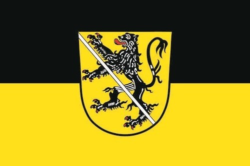 Aufkleber stadtsteinach flagge - aufkleber,