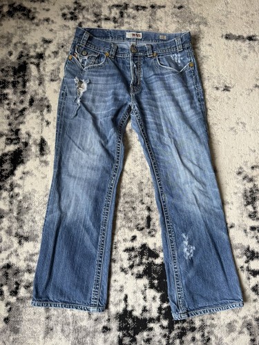 Y2k bootcut mek denim jeans - y2k,