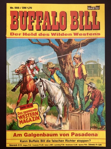 Bastei comic buffalo bill - bastei,