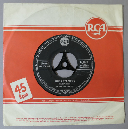 Elvis presley blue suede - elvis,