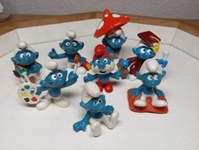 8 Schleich Schlümpfe Berufe Schlumpf Sammlung Paket Set Mix Bully Bildung Schule