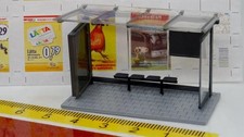 Rietze Zubehör: Bushaltestelle Unterstand Haltestelle Wartehaus - 70205