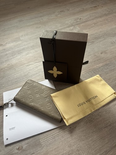 Louis vuitton zippy - zippy, empreinte