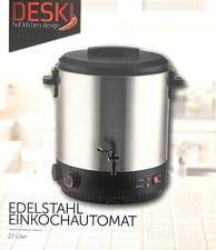 Edelstahl Einkochtopf 27 Liter