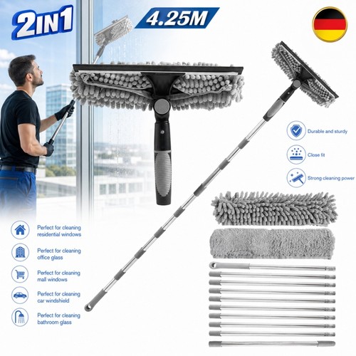 Teleskop fensterwischer - 4,2m,