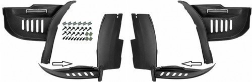 Radhausschale clips vorne - +,
