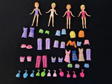Polly Pocket 4 x MAGNETISCHE