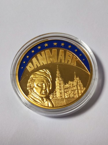 Medaille danmark ecu - danmark,