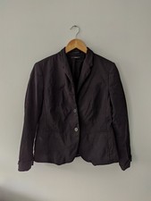 Windsor, Blazer Schwarz, Damenblazer, 99 % Schurwolle, Größe 40, Langarm, elegan
