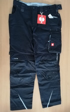 Engelbert Strauss Bundhose es motion 2020 FLEXBELT Arbeitshose schwarz platin 56