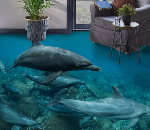 Blauer delphin 15675na - 3d,
