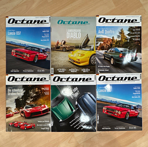 Octane zeitschrift konvolut - octane,