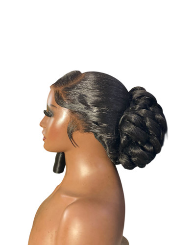 Schlanke geflochtene rose dutt - geflochtene,