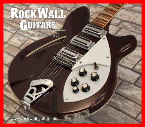 Rickenbacker 370 burgundy 1969 - rickenbacker,