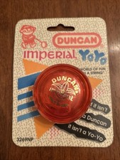 Duncan Imperial YoYo Red Clear