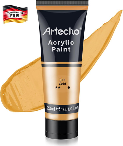 Acrylfarbe silber 120 - 120, ml