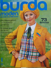 altes Burda Modeheft Ausgabe 1