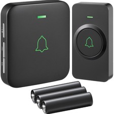 Kabellose Türklingel, Funk, , 300M, 52 Melodien, Batterie