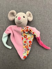 Bobo der Kinderfreund Maus Mäuschen Rassel Schmusetuch Schnuffeltuch Kuscheltuch