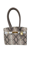 Luxus Lederhandtasche Snake