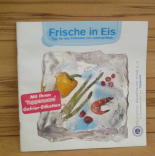 Tupperware gefrierbroschüre - tupperware,,