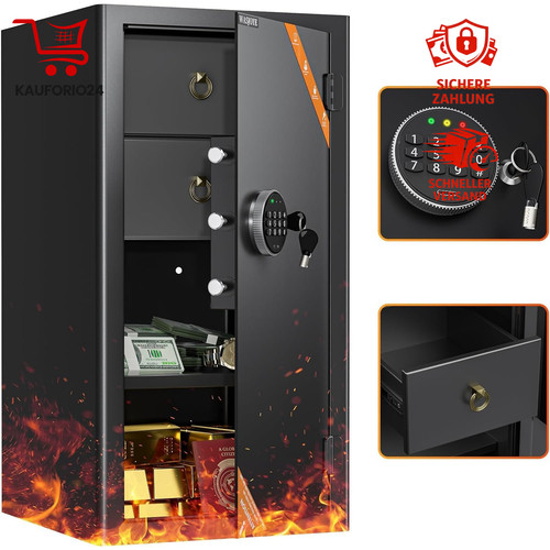 Tresor feuerfest mit - mit, schublade