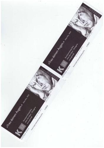 Stück ticket otto - 2,
