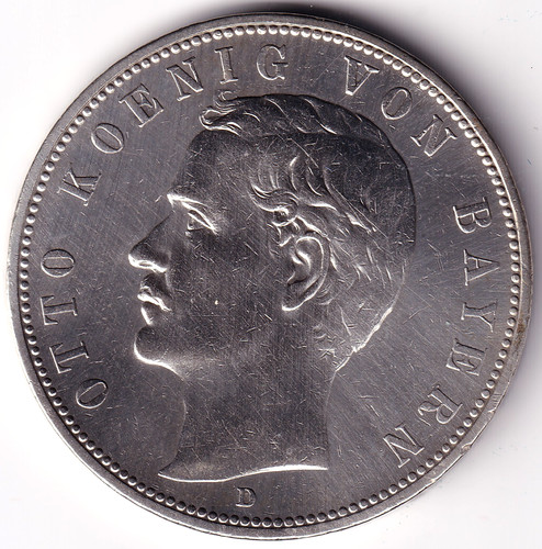 Bayern 1908 5 mark - bayern,