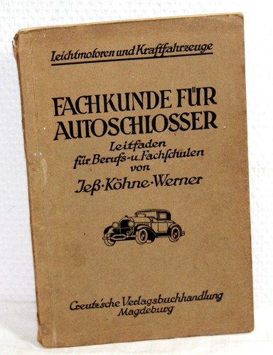 Jeß köhne werner fachkunde - -,
