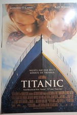 Filmplakat TITANIC A1 Kinoposter seltene EA DiCaprio Winslet James Cameron