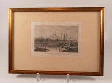 Stahlstich gerahmt friedrich - stahlstich,