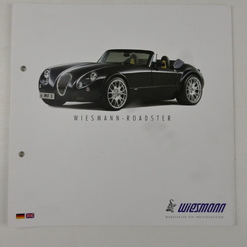 Wiesmann roadster 2004 - wiesmann,