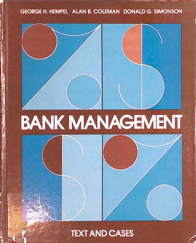 Bank management text and - -,