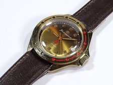 VOSTOK Russische Herren-Armbanduhr Komandirskie, Soviet Watch Cal. 2414