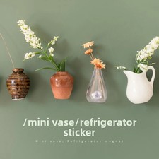 Mini-Blumenvase Keramik Magnet