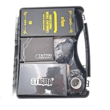 Stigma Tattoo Pen Machine Kit Rotary Komplett Tattoo Set 20Pcs Patronen Nadeln