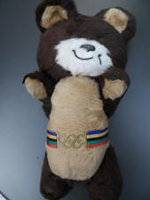 Großes Maskottchen Mischka  von den Olympischen Spielen 1980 in Moskau