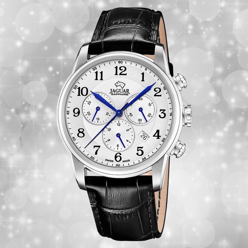 Jaguar herrenuhr leder - jaguar,
