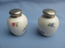 2  ganz süße antike Salz- und Pfefferstreuer  - Thomas Porzellan Germany Nr. 892