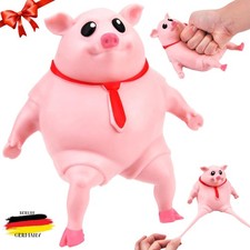 Schweinchen 15cm Stressball Schwein Spielzeug Pink Piggy Quetschball Antistress