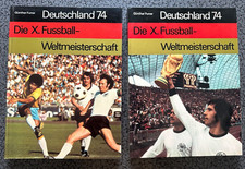 WM 1974 in Deutschland 2 Bücher von Günther Furrer - Fußball