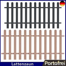 Lattenzaun WPC Gartenzaun