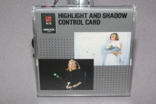 MINOLTA Chip-Karte HIGHLIGHT AND SHADOW CONTROL CARD ohne Gebrauchsanweisung