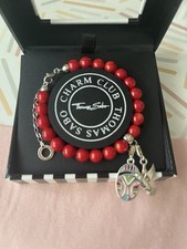 Thomas Sabo Armband "Charm Club Koralle rot mit 2 Charms" in silber