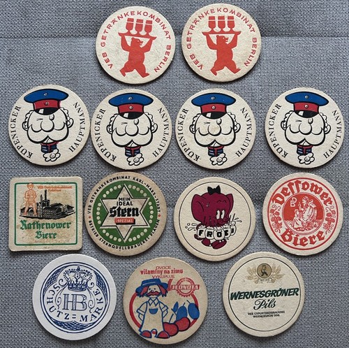 Seltene ddr bierdeckel - ddr,