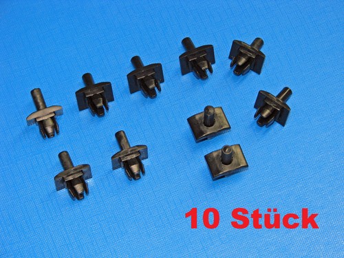 10x clips klammer befestigung - klammer,
