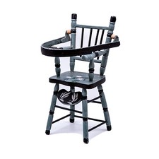 Vintage Hochstuhl für Puppen