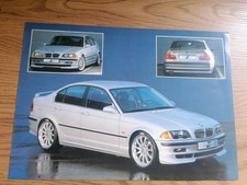 Hartge 3er Programm (E46) Limousine Prospekt -04/1999  in DE/En/FR - Wie Neu