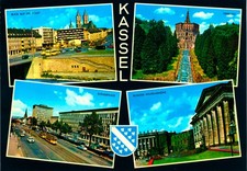 HE098-Ansichtskarte Kassel Herkules Ständeplatz Schloß Wilhelmshöhe Fulda Hessen